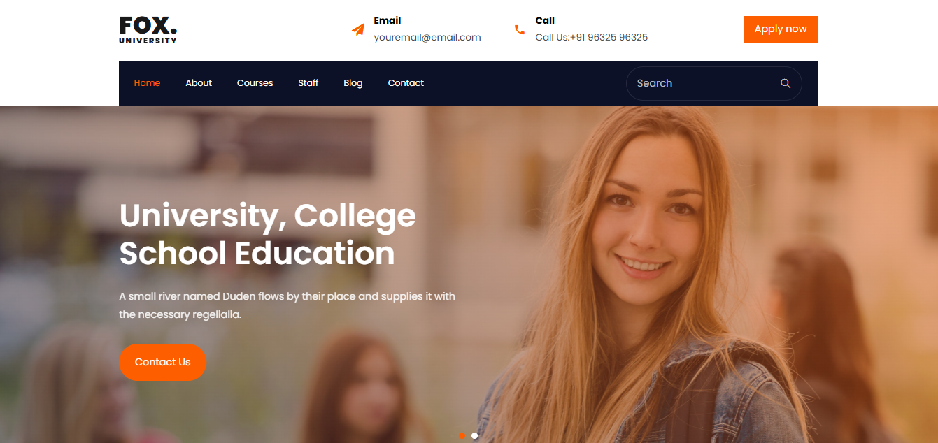 Fox Education Website -