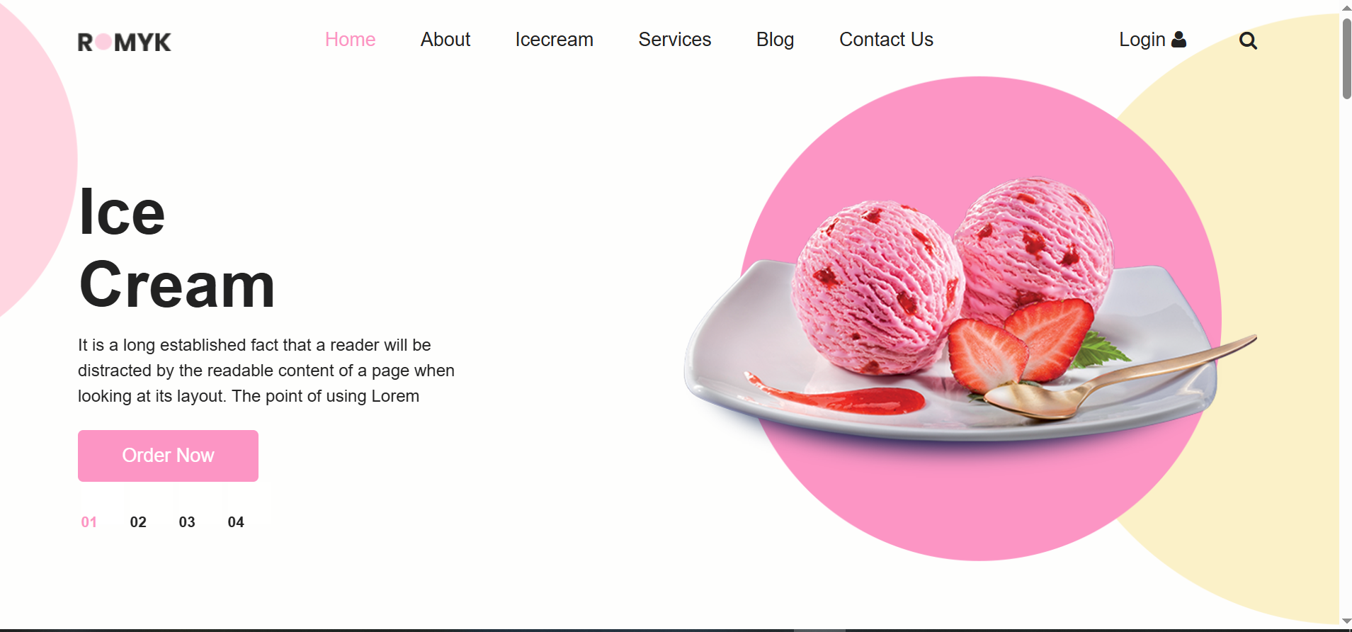 Romyk – Creative Portfolio & lancer Template