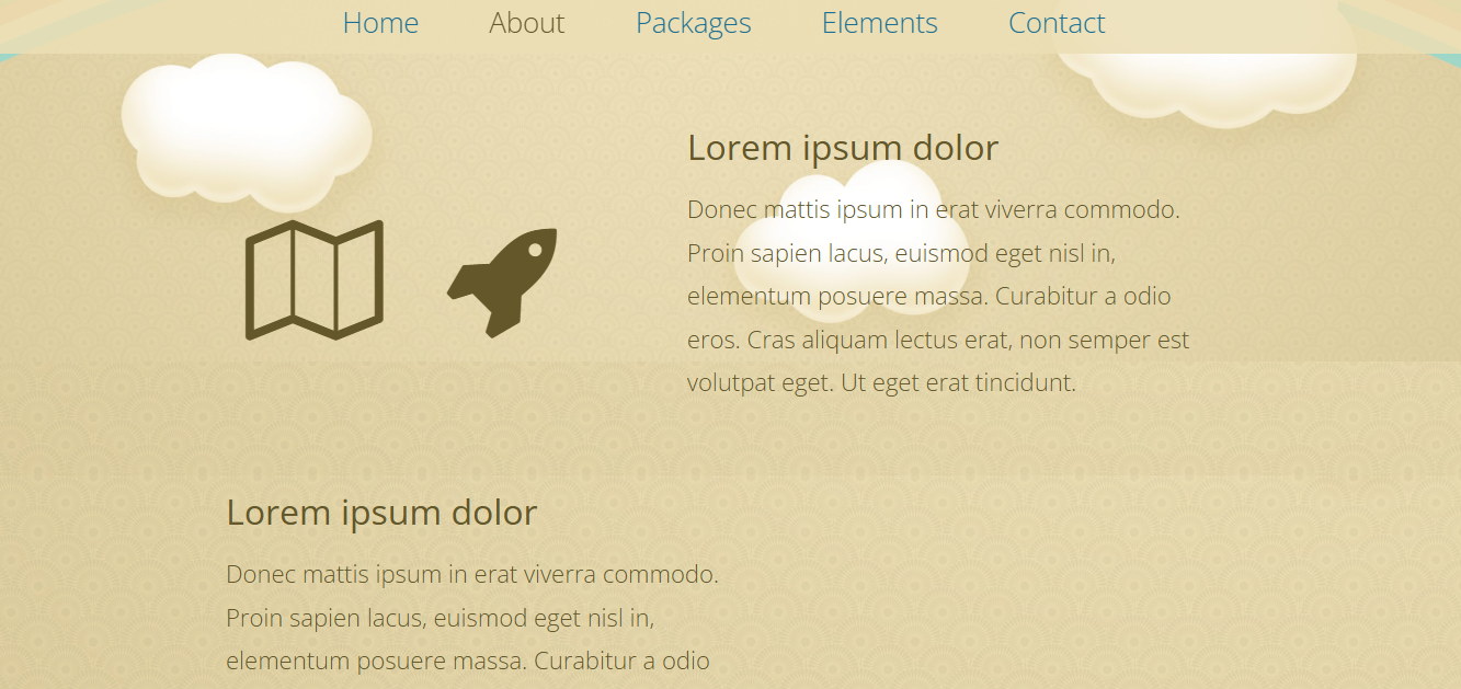 Rainbow Website Template