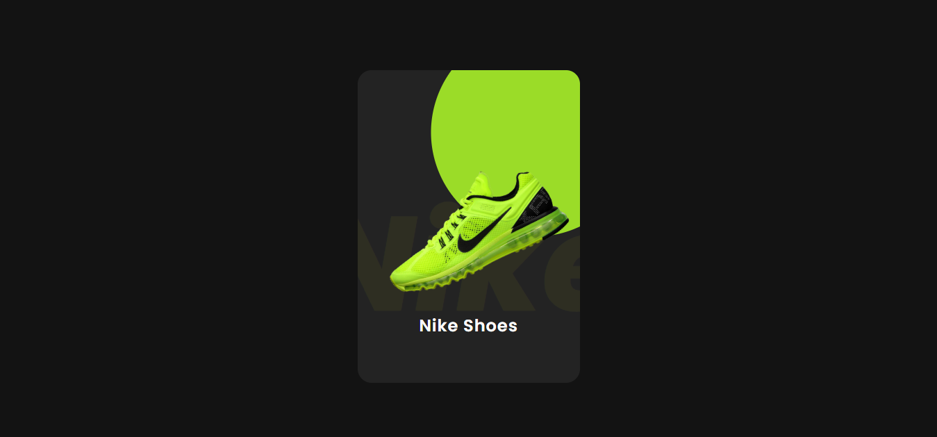 Nike Animation Cards