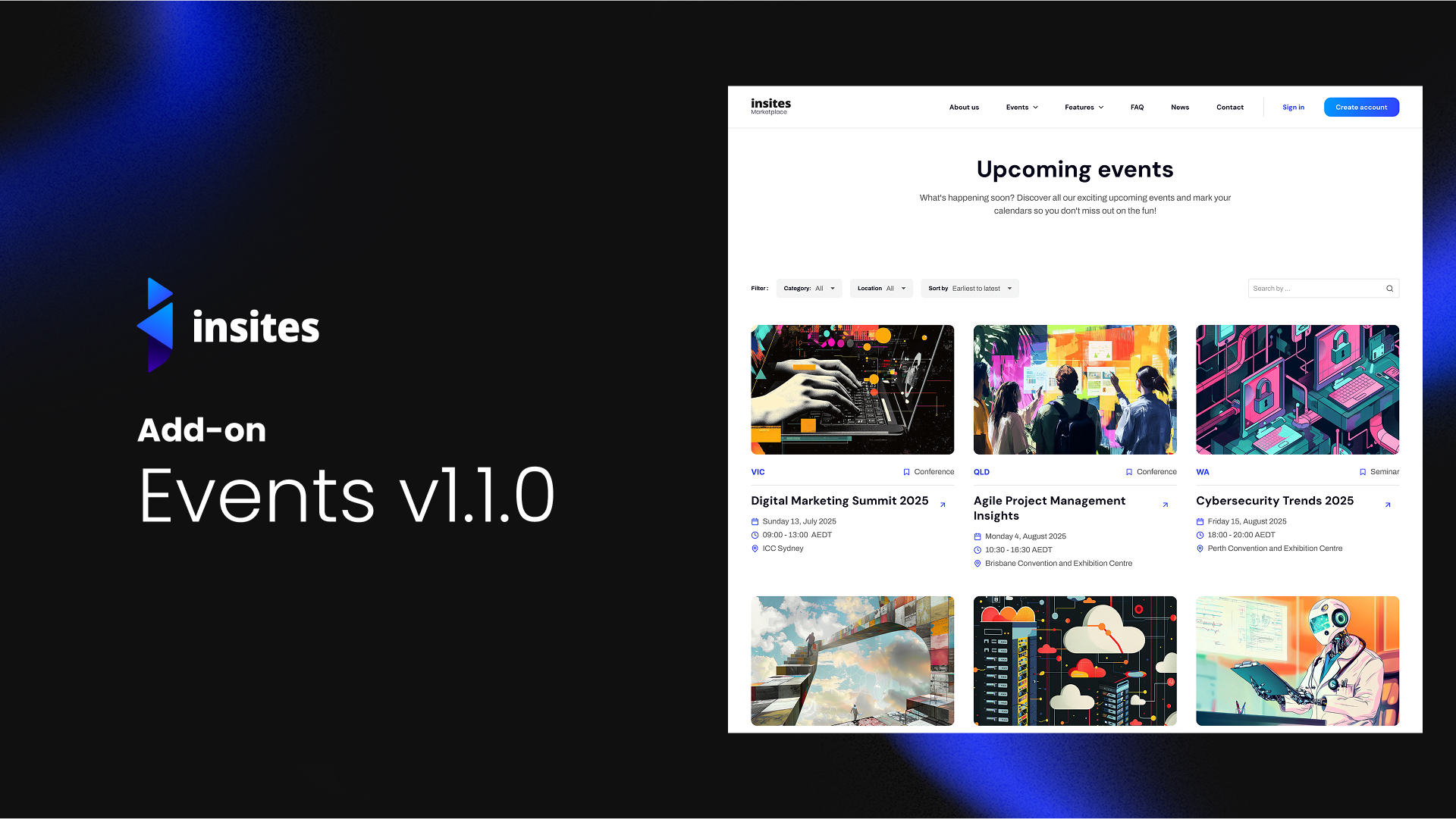 Events v1.1.0 Add-on