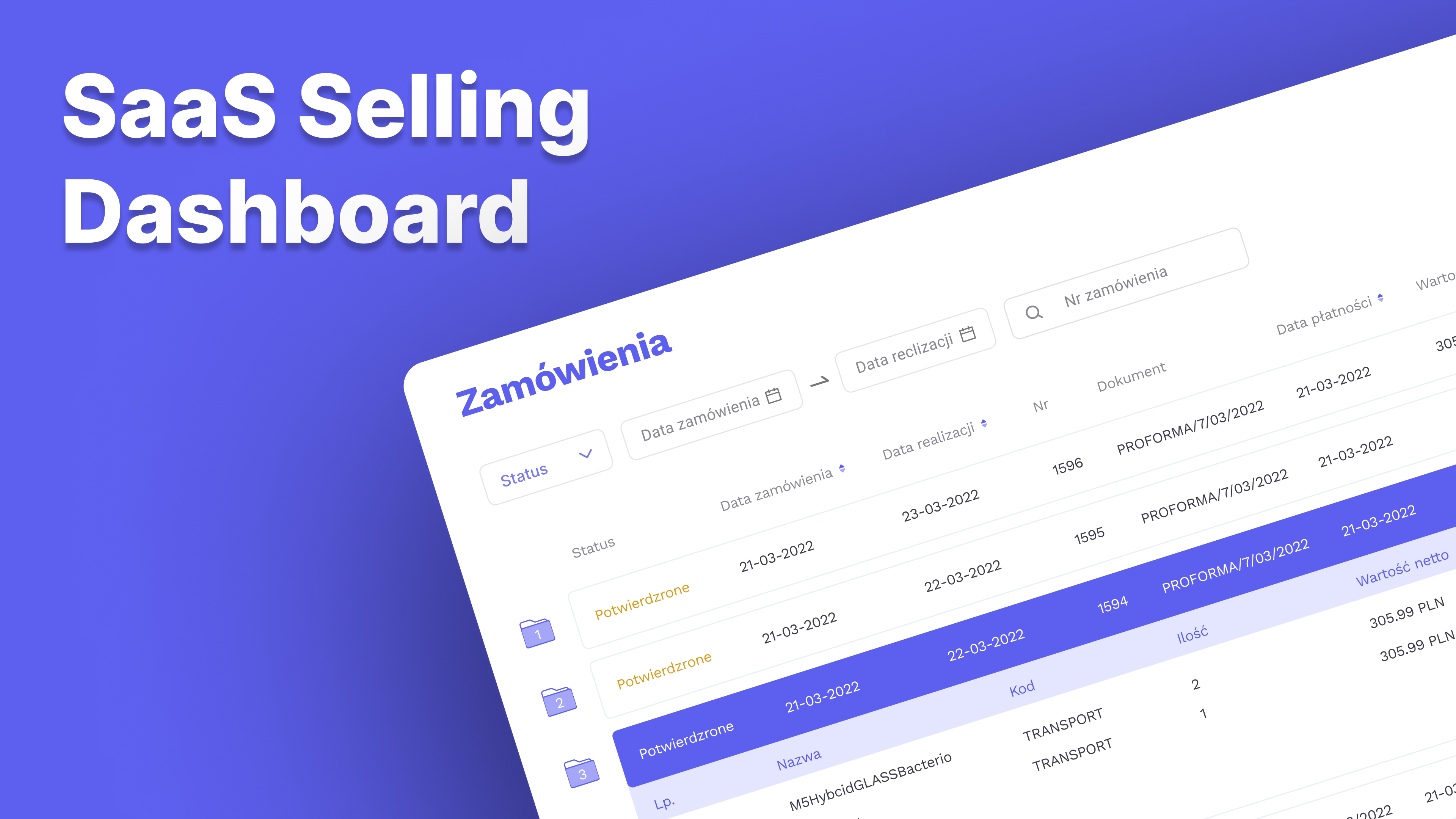 SaaS Selling Dashboard | Admin Dashboard