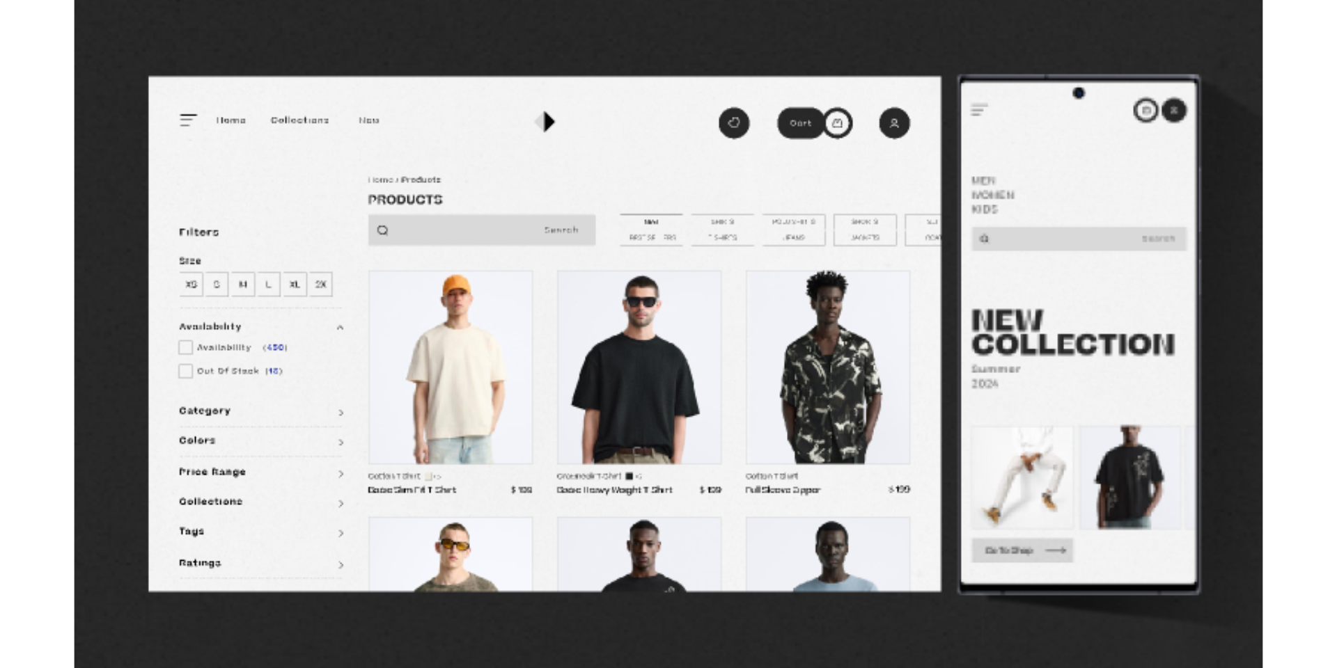 Cloth Store | Fashion Store | E commerce UI Kit