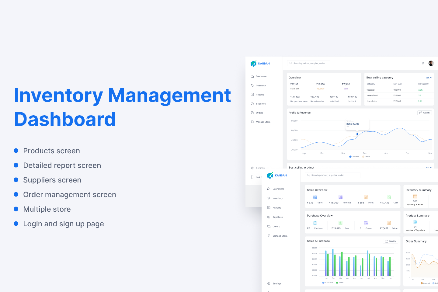 Inventory Management Dashboard