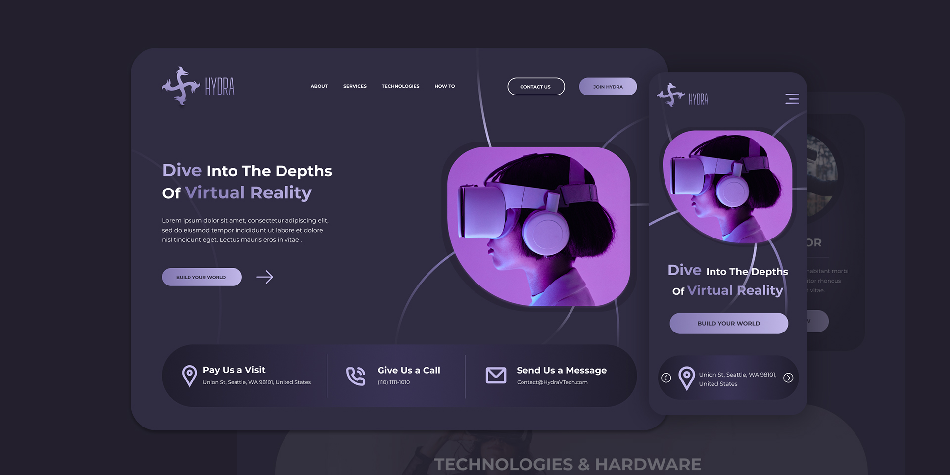 Hydra Landing Page