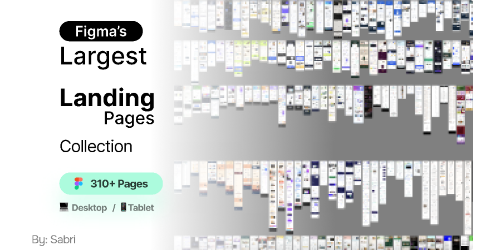 310+ Landing Pages | Figma\'s Largest Web Pages Collection | Free