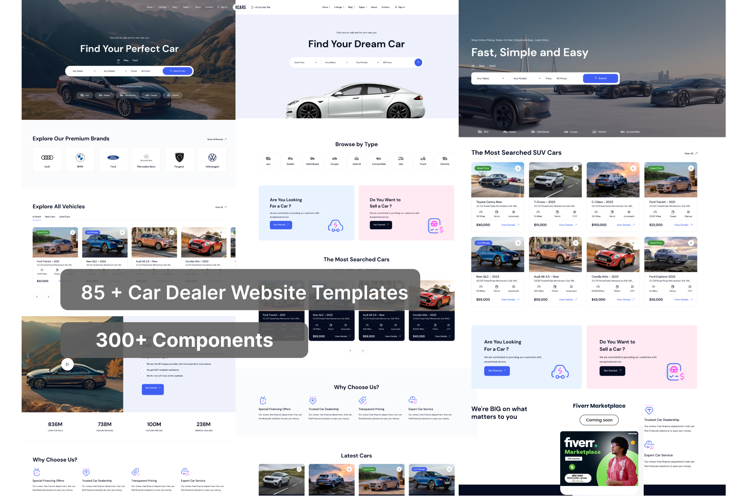 75+ Car Dealer Website Templates