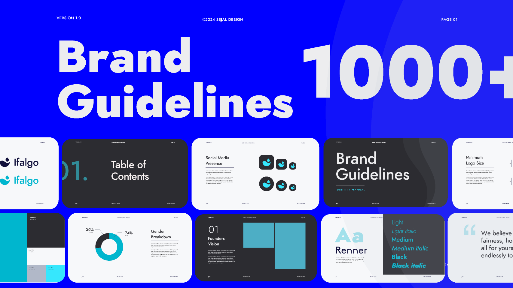 Minimal Brand Identity Guidelines - Brand Identity and Marketing - Design Principles
