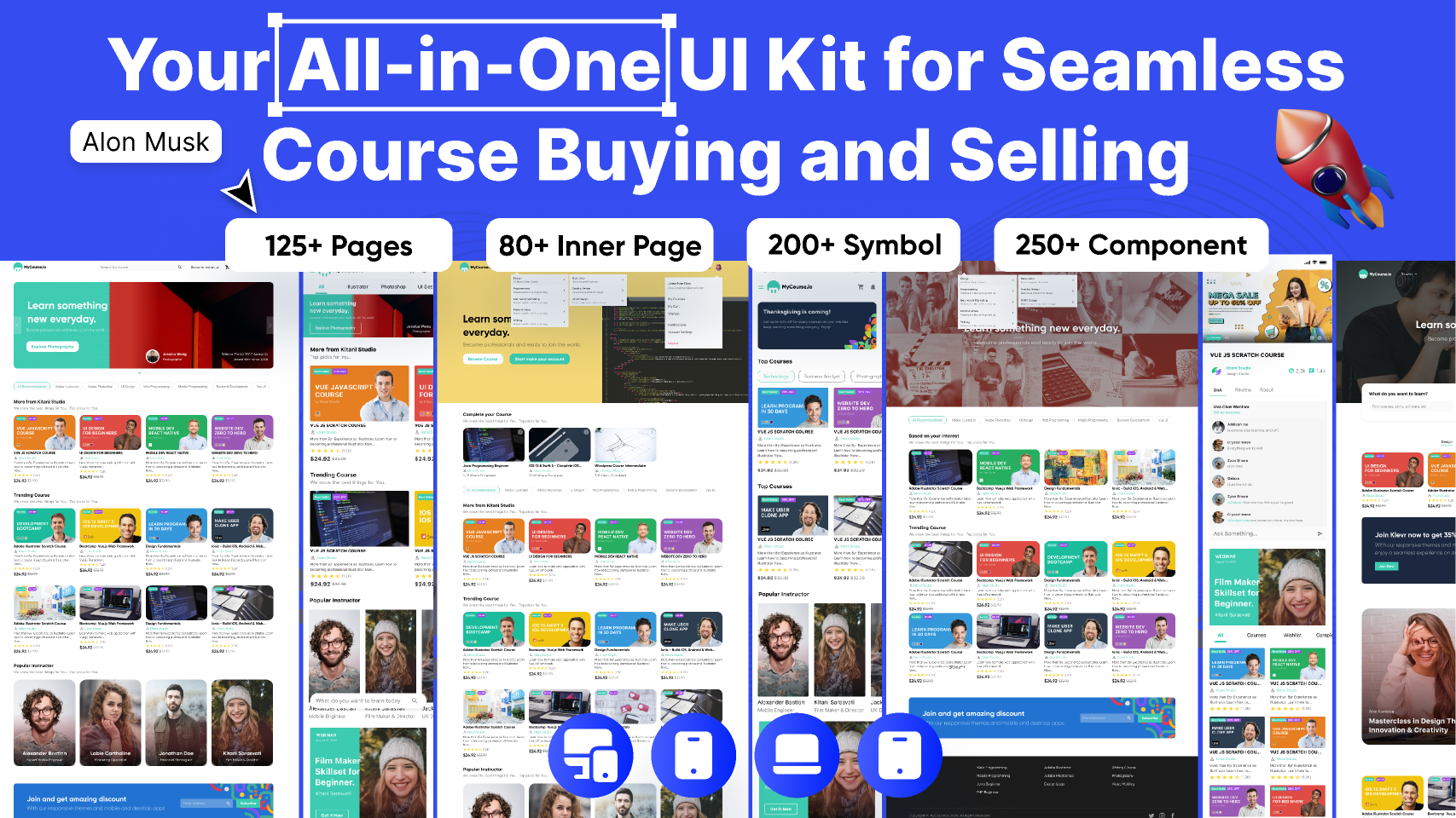 MyCourses.io - Course Website | Course Online | Course details | Course landing page |