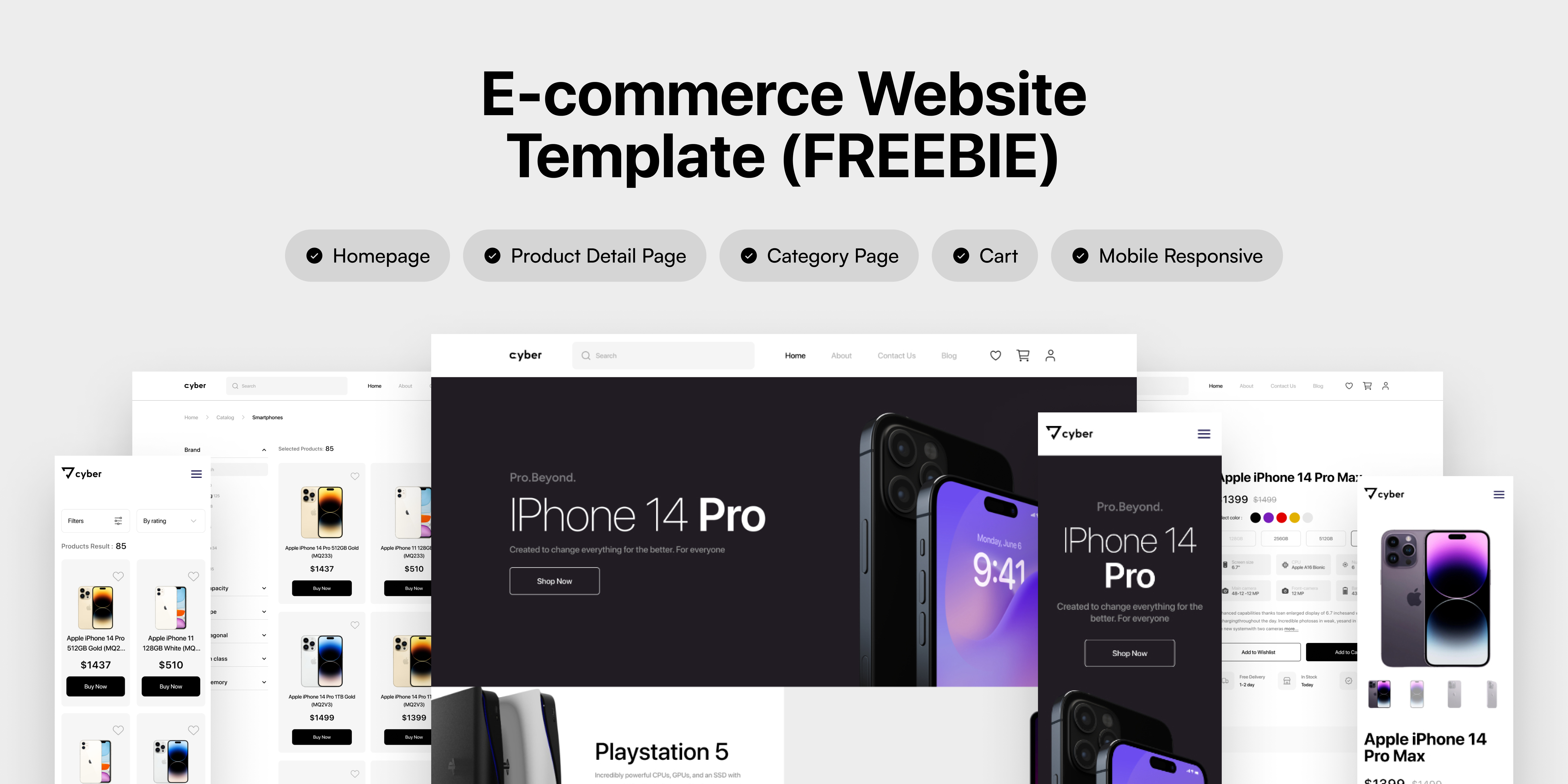 E Store - Mobile/web