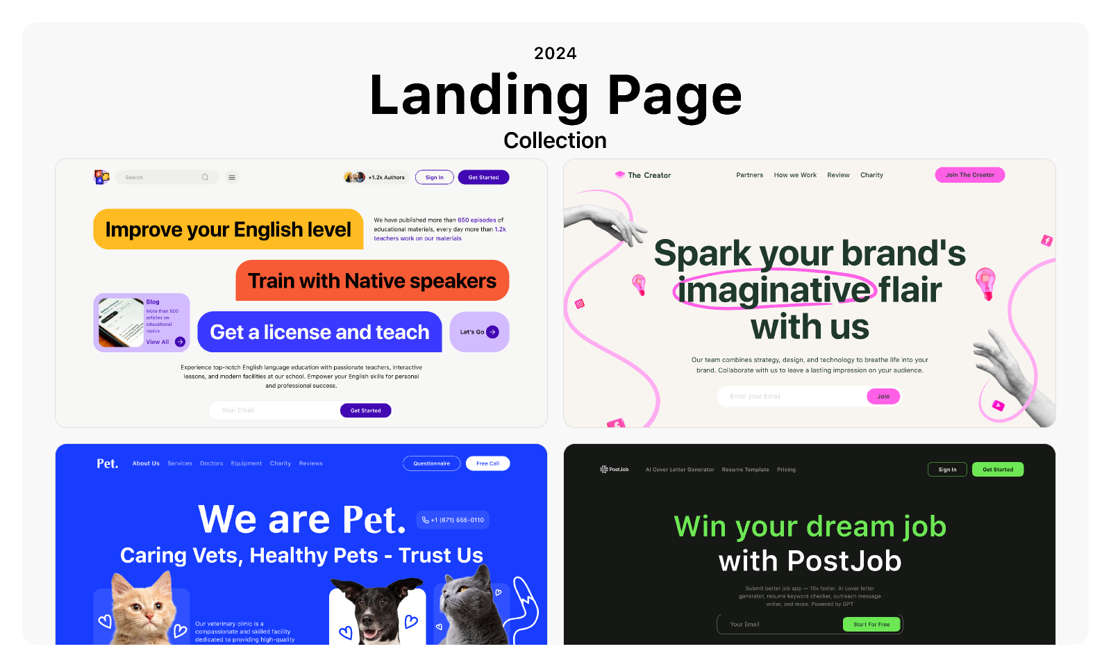 Landing Page Collection