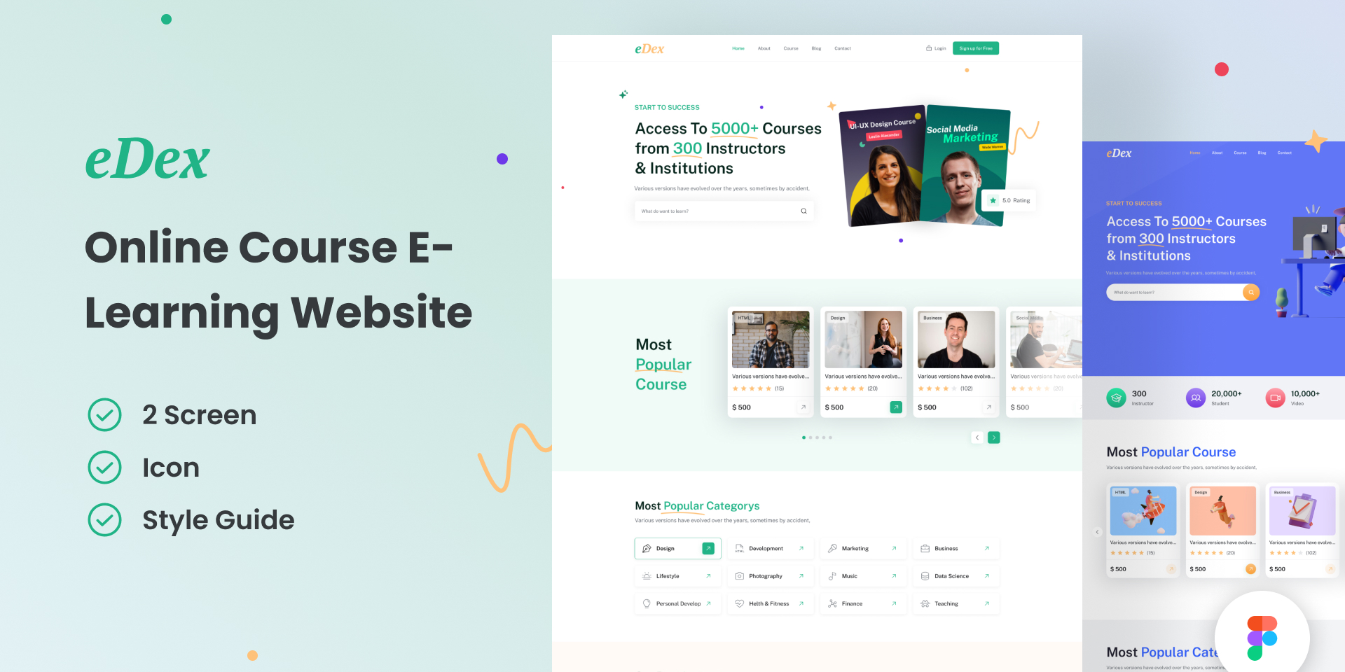 eDex - Online Course E-Learning Website (Comunity)