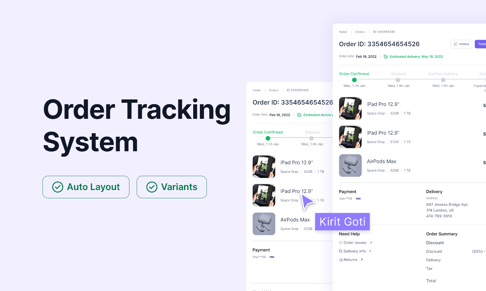 Order Tracking System