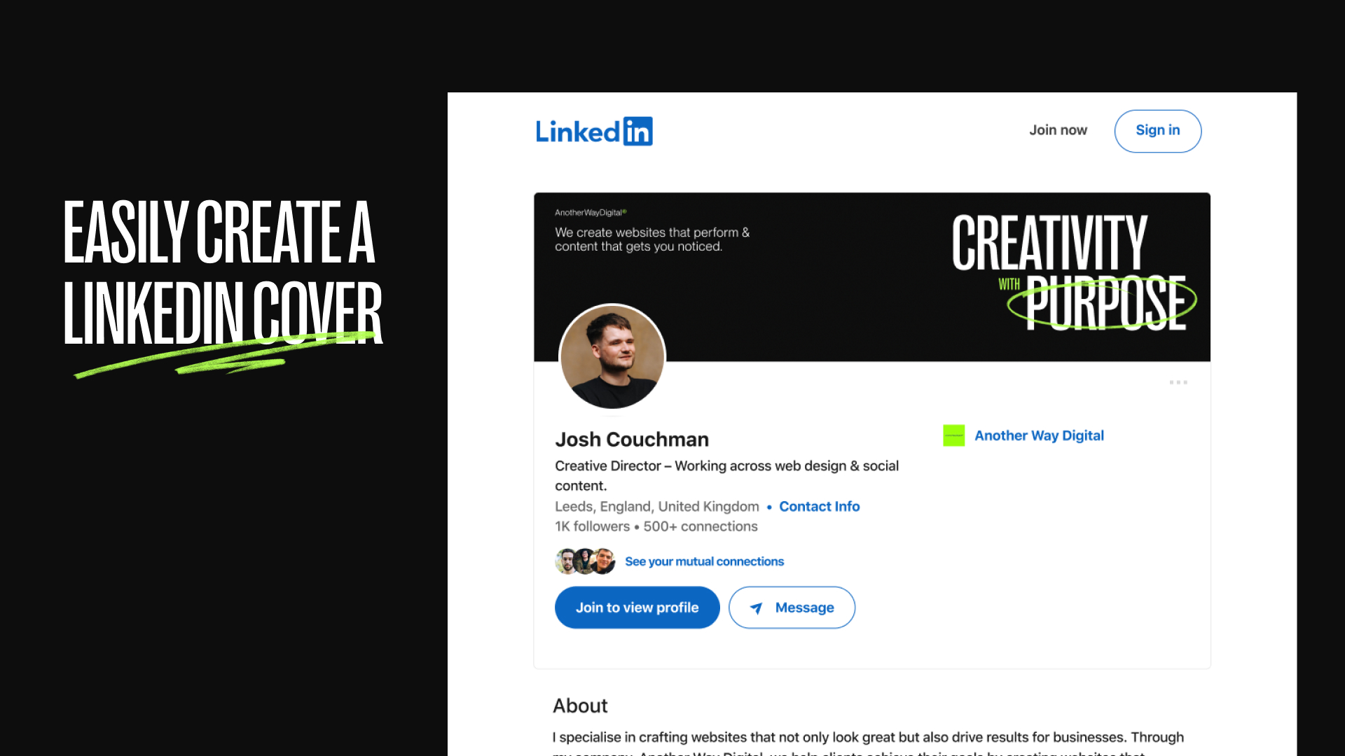 Linkedin Covers Template 2024