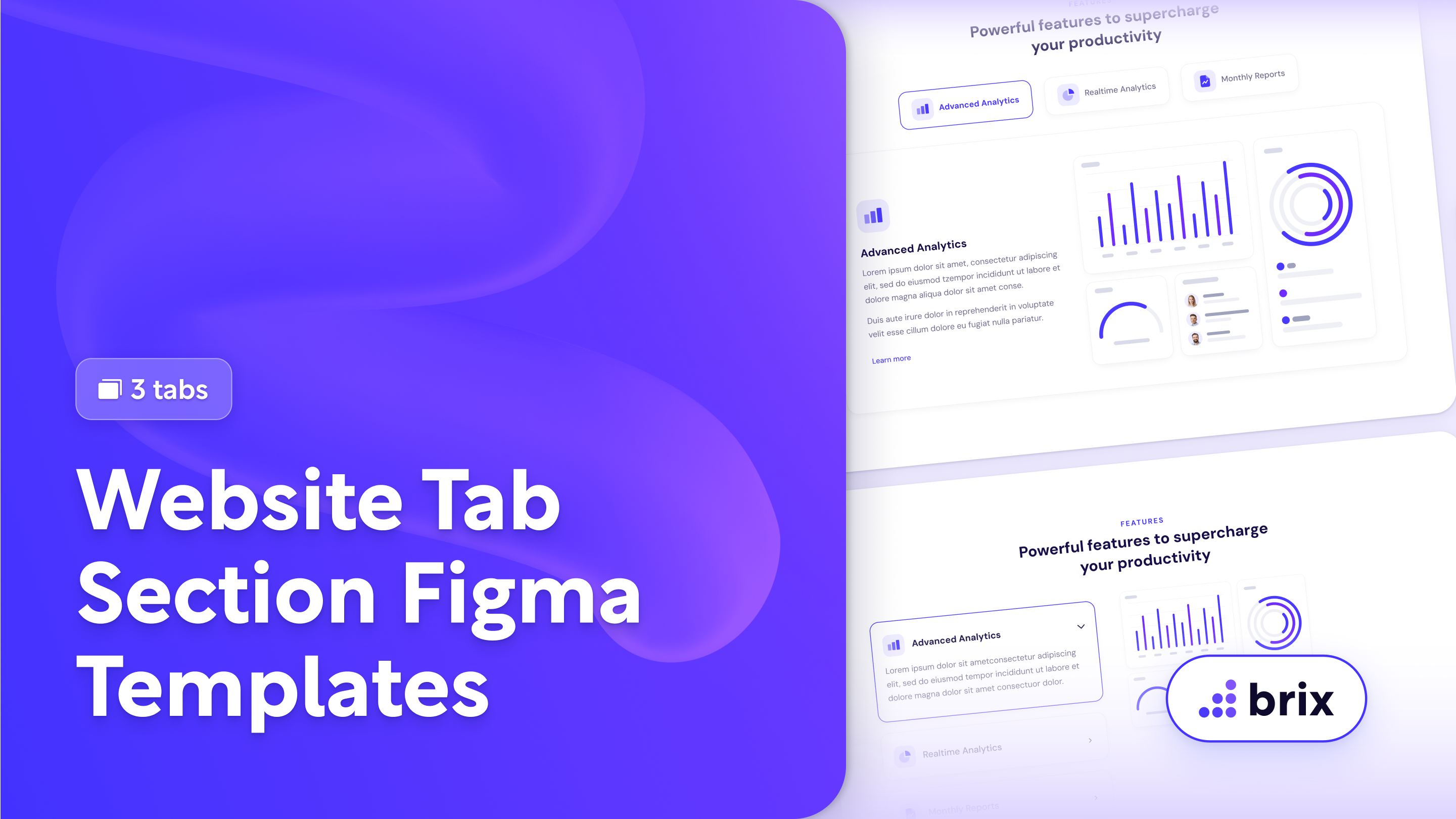 Website Tabs Templates | BRIX Templates