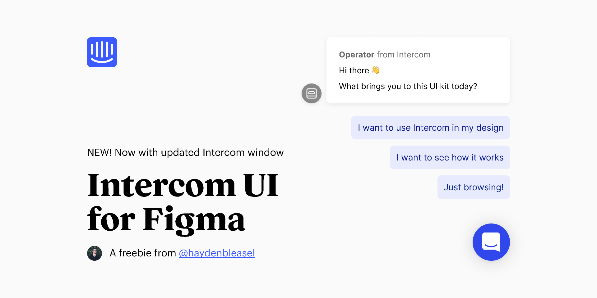 Intercom Widget