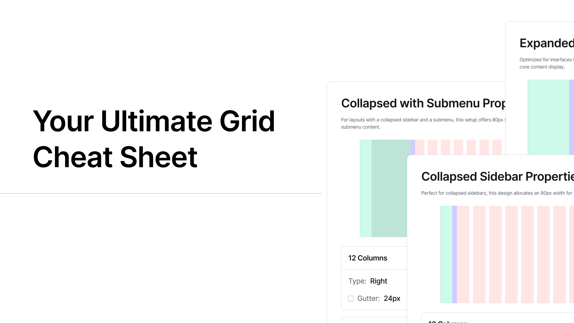 Grids for dashboards