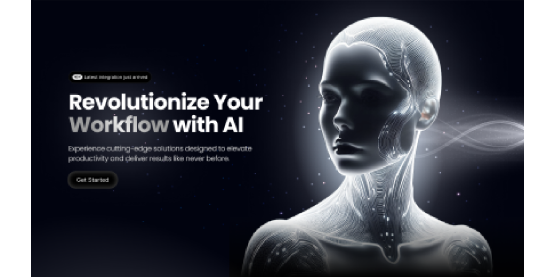 AI Website Landing Design