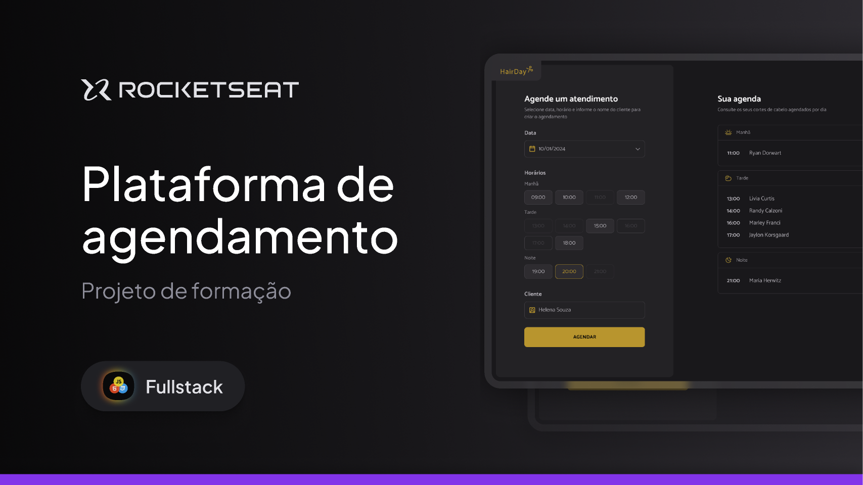 Plataforma de agendamento