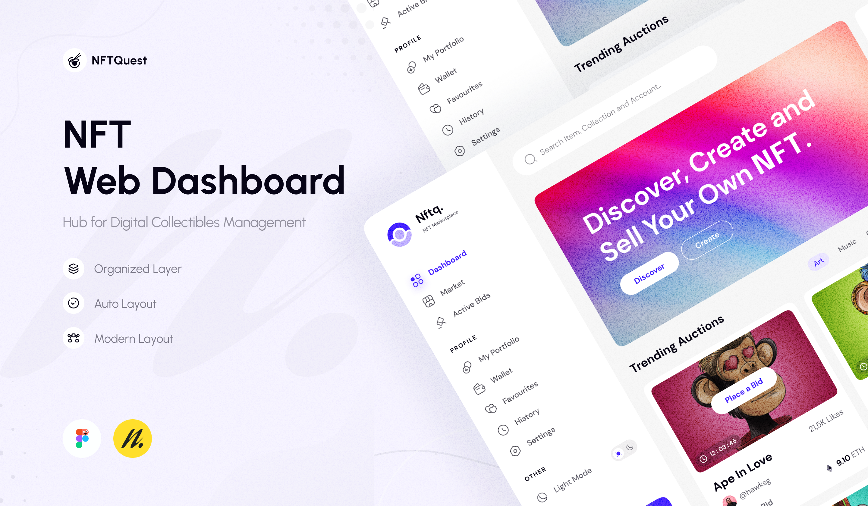 NFT Dashboard Web 3.0