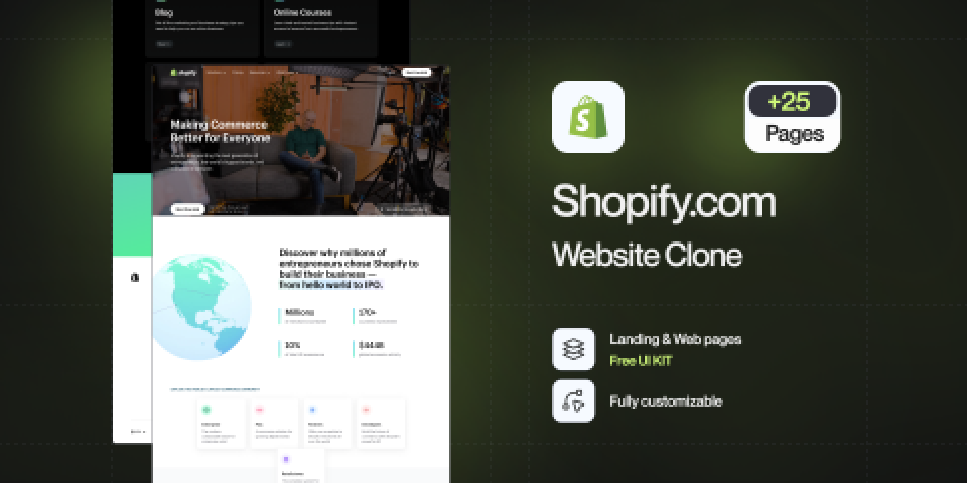 Shopify.com  Web Pages UI