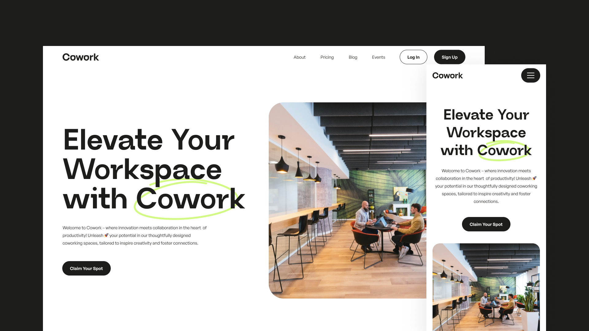 Cowork - Coworking Space Company