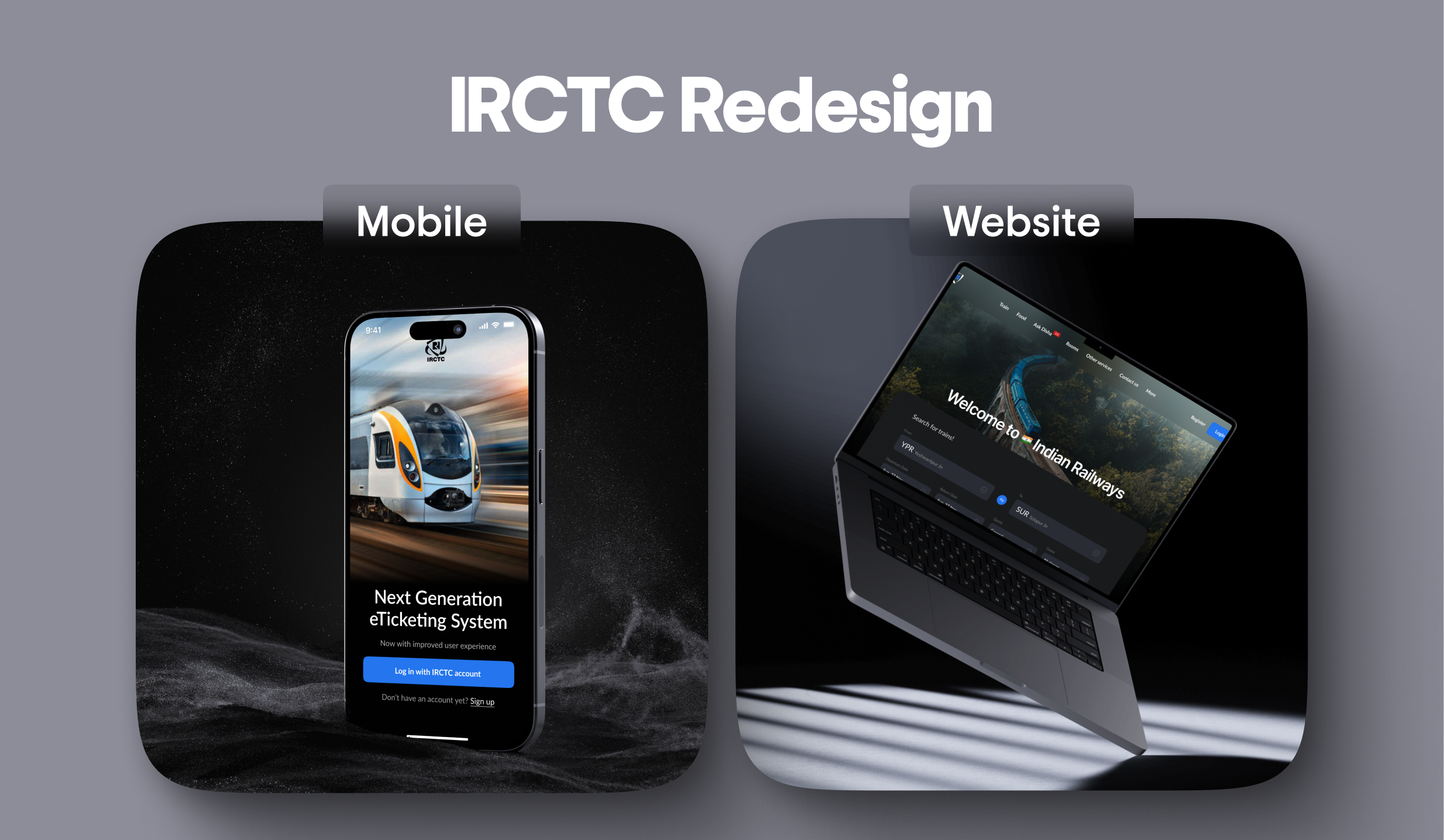 IRCTC Redesign - ux.alok
