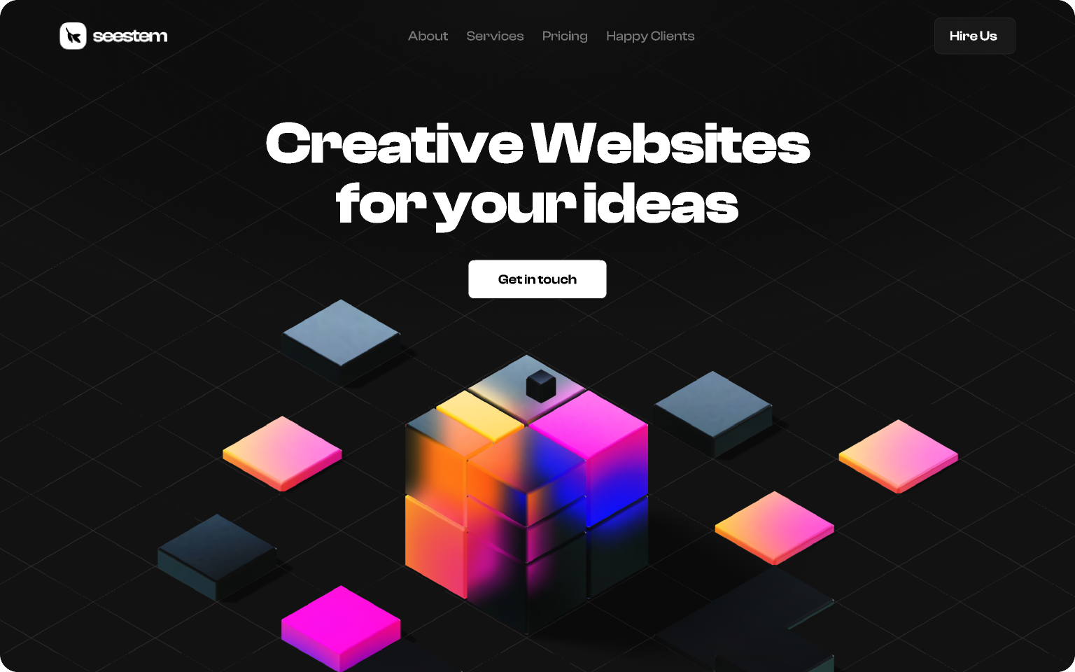 Dark mode - Spline+Framer Website header - tutorial