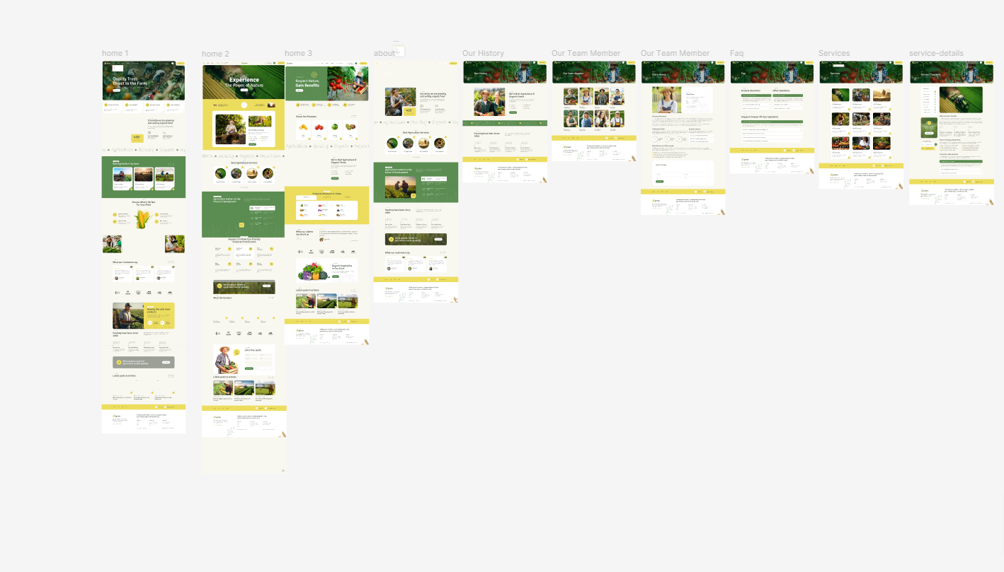 74+ Farm Website Templates