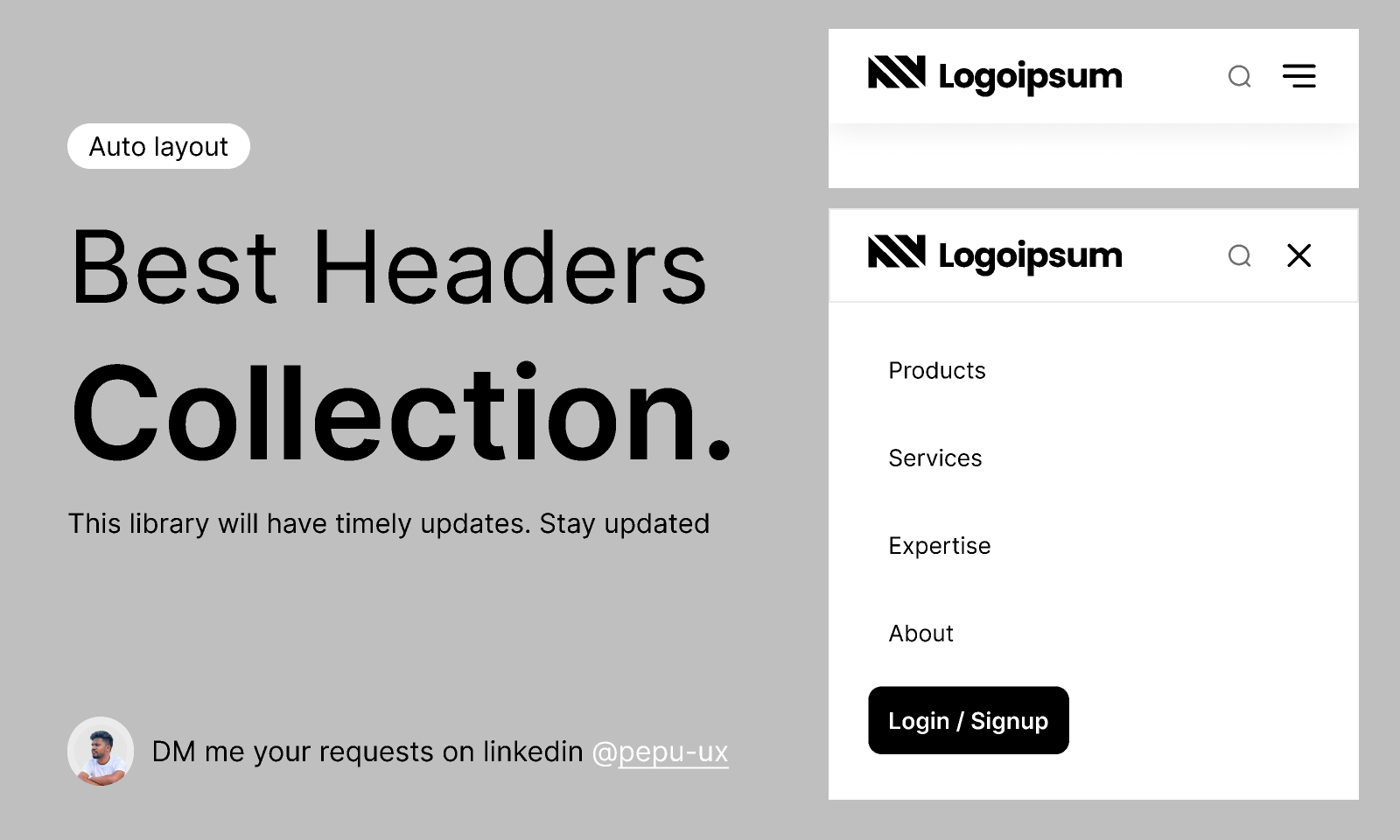 Responsive Header Navigation