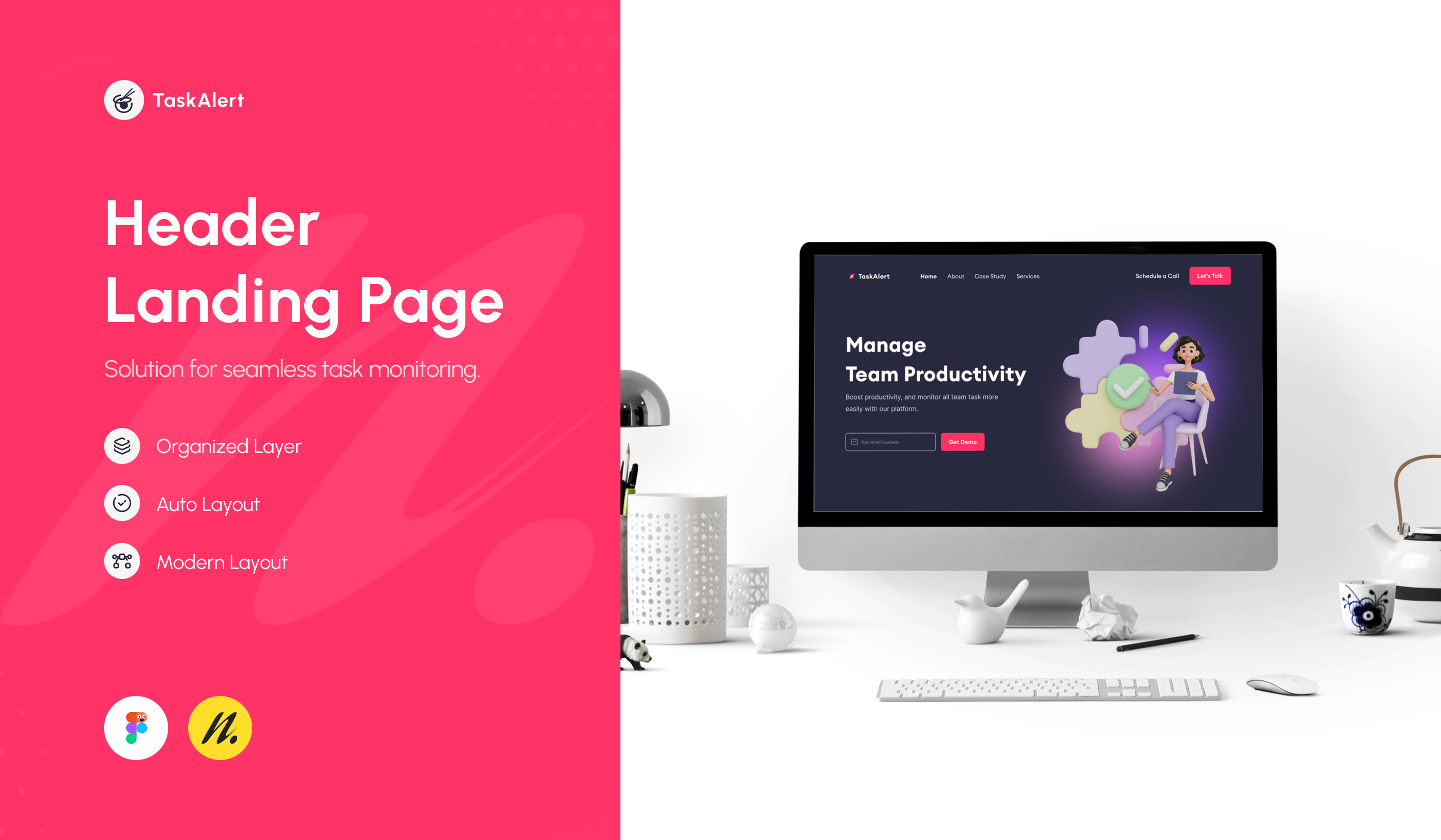 Header Banner Landing Page