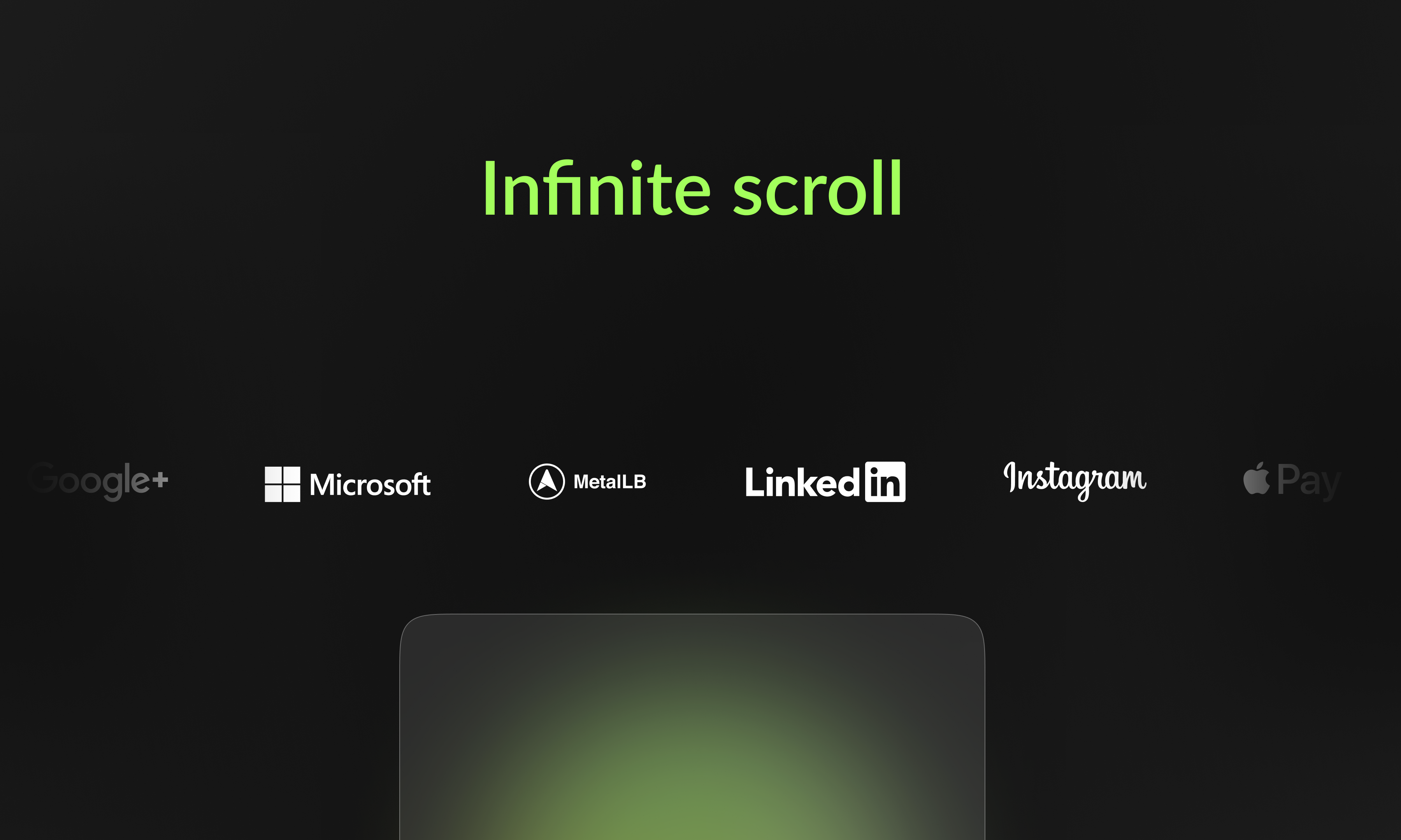 Infinite Scroll