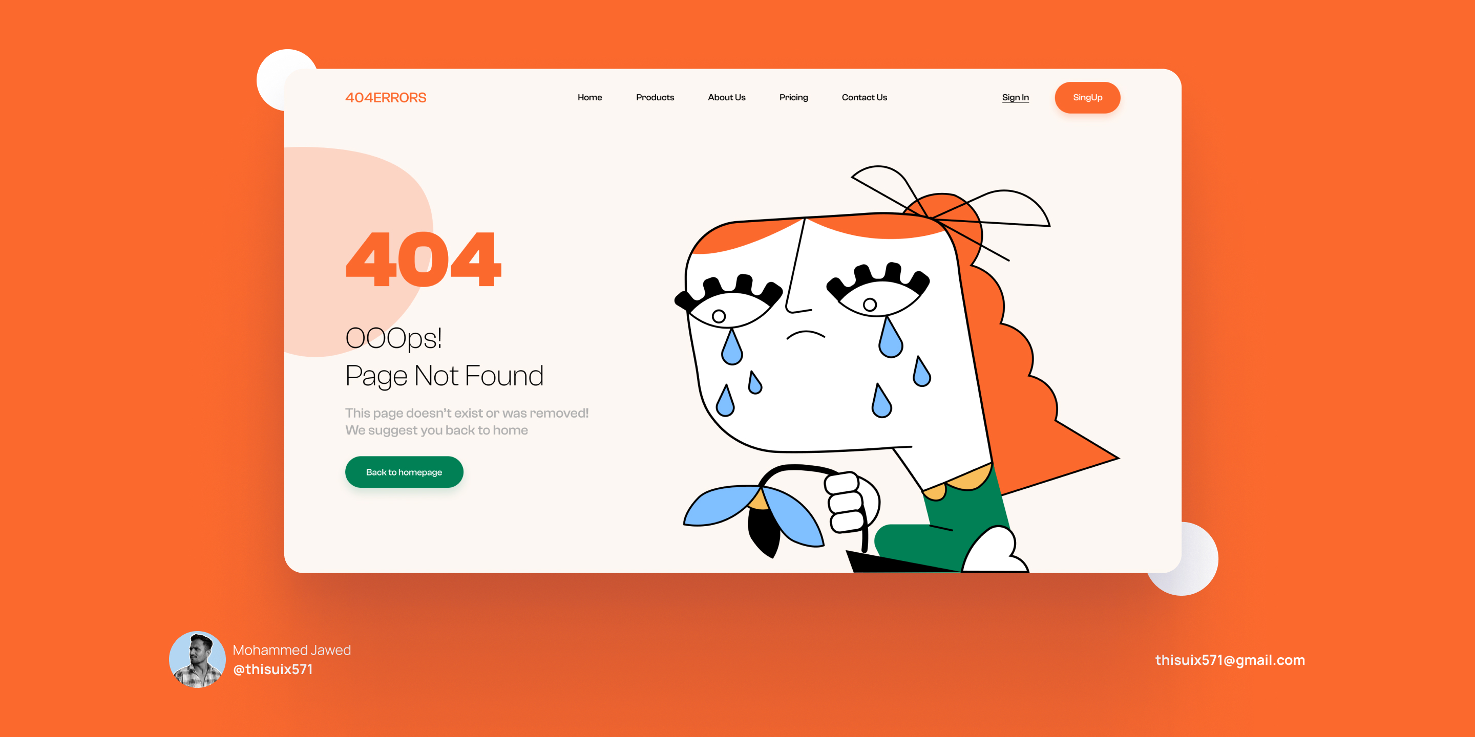 Default 404 pages