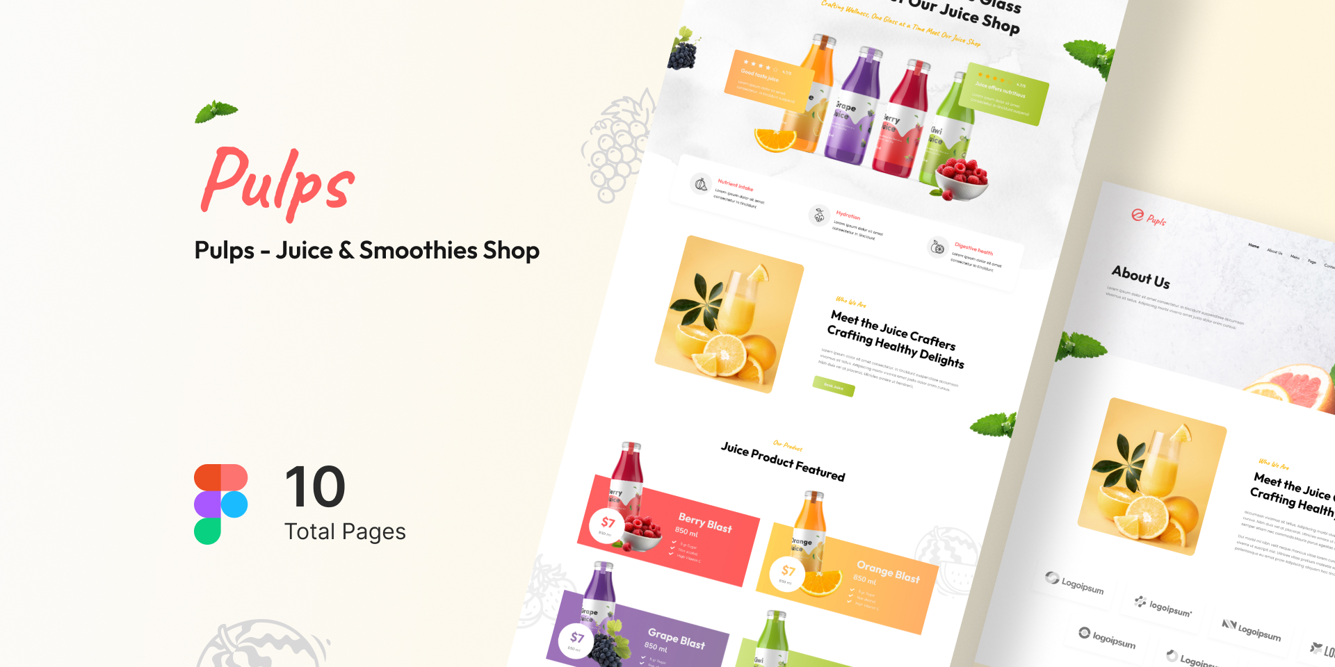 Pulps - Juice & Smoothies Shop