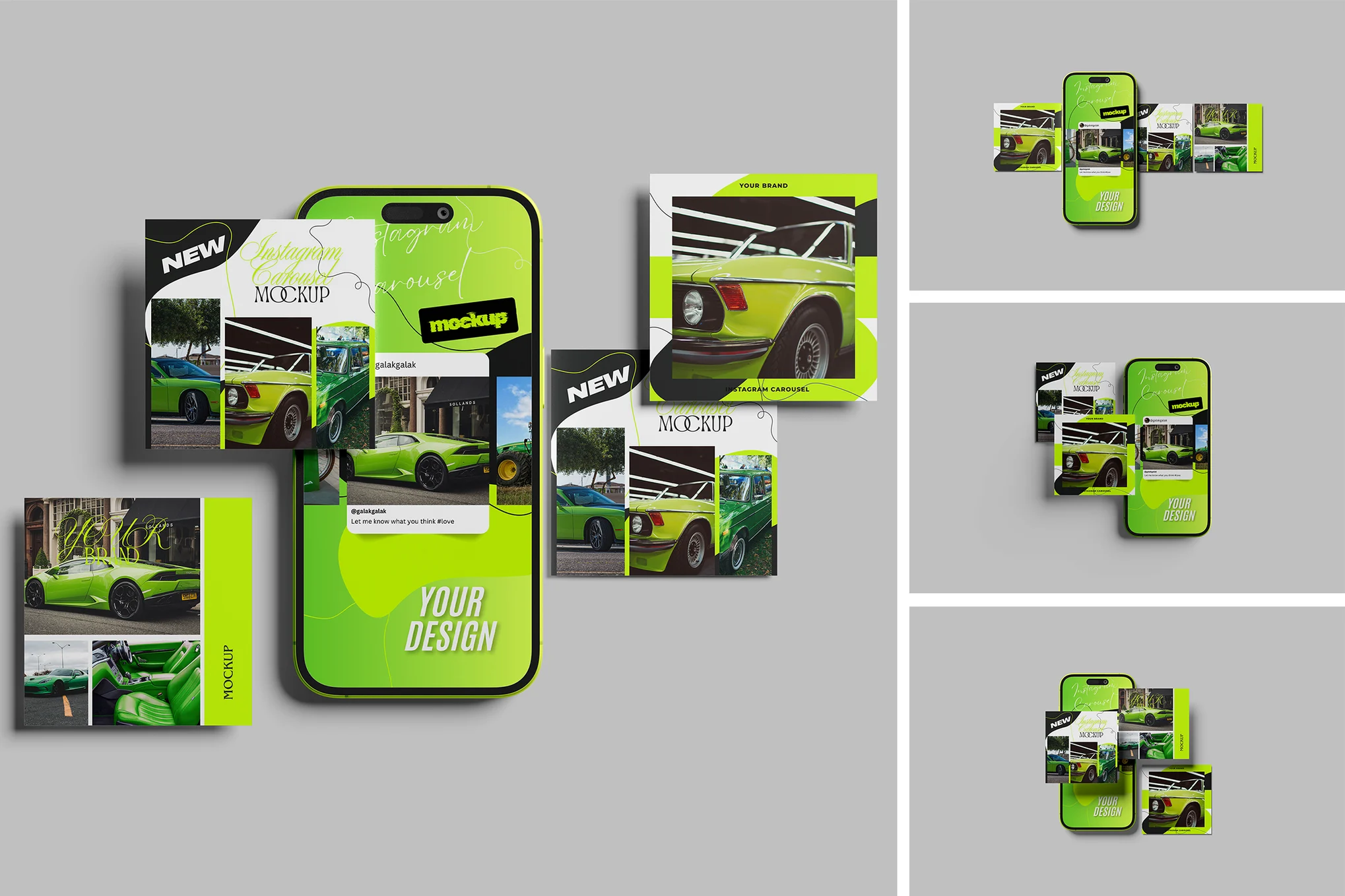 High Quality Social Media Mockup