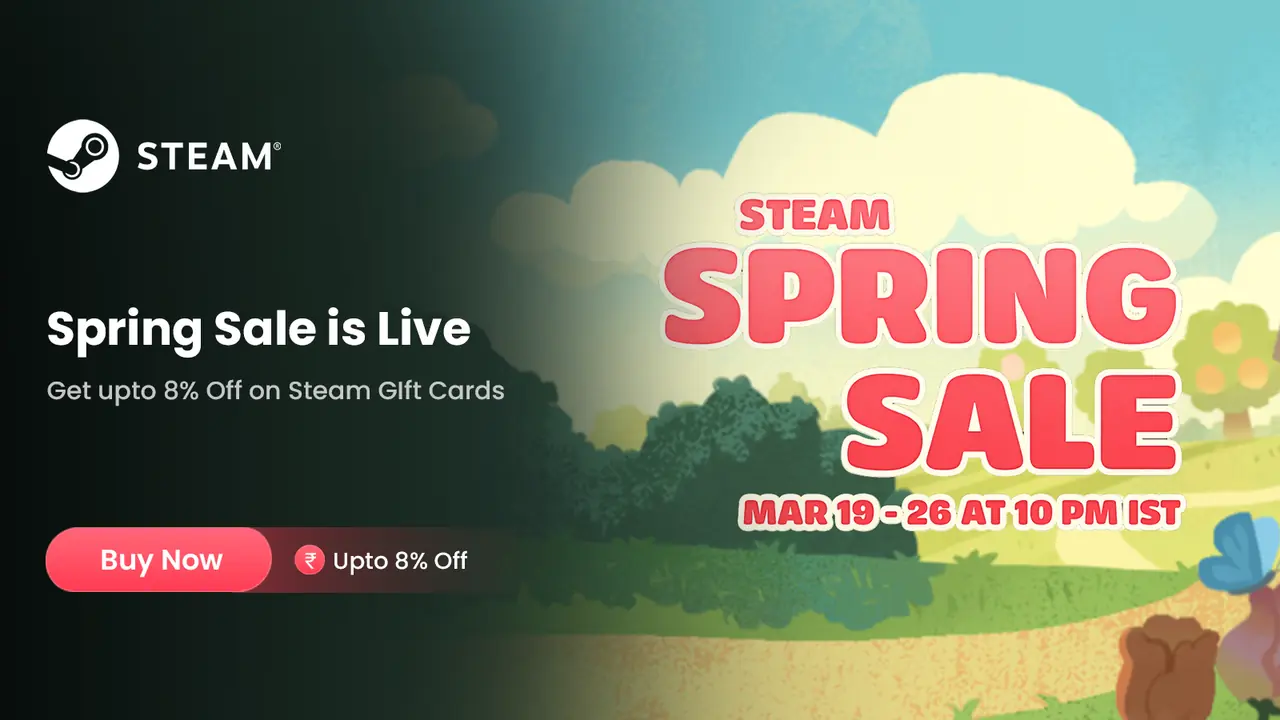 Steam Gift Cards India (Wallet Codes)