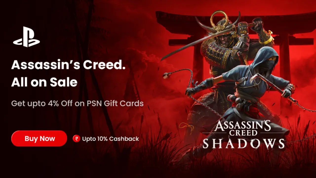 PlayStation Gift Cards India